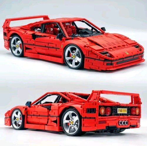 Ferrari f40 bausteine bausatz - ferrari,
