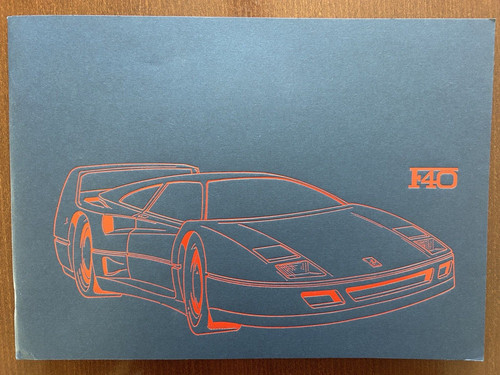 Original ferrari f40 - original,