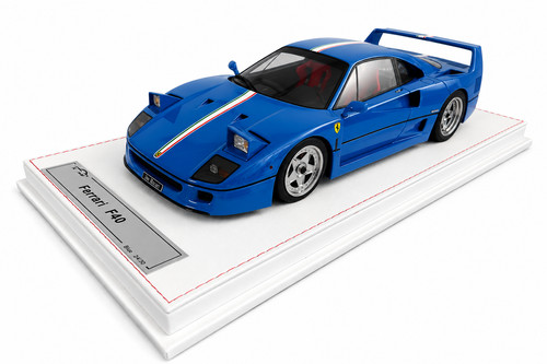 Ferrari f40 blau italien - ferrari,