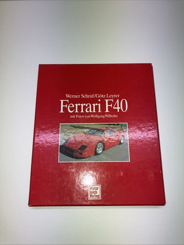 Rarität buch ferrari f40 - rarität,