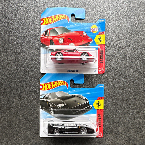 Hot wheels ferrari dino 206 - hot,