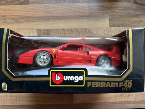 Burago ferrari f40 1987 - burago,