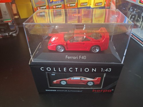 Herpa ferrari f40 rot - ferrari,