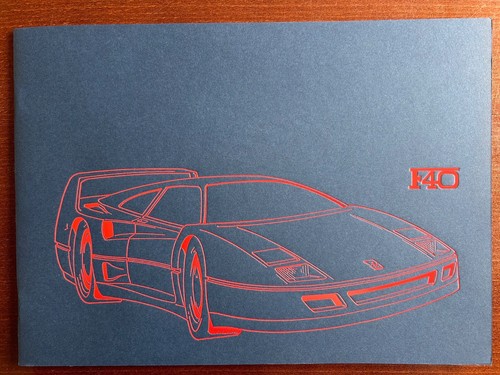 Original ferrari f40 - original,
