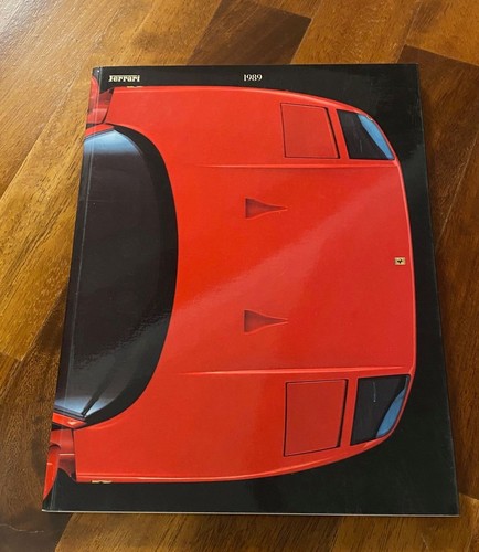 Ferrari f40 original jahrbuch - ferrari,