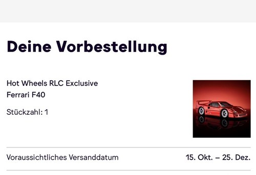 Hot wheels rlc - rlc, ferrari