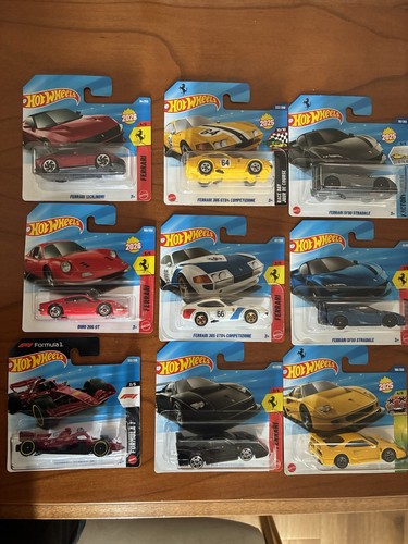 Hot wheels ferrari sammlung - hot,