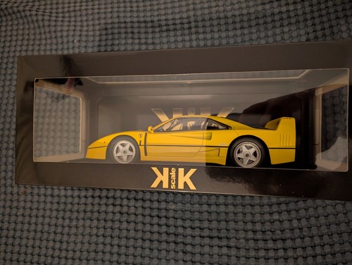 Scale ferrari f40 gelb - kk-scale,