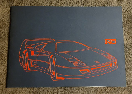 Official ferrari f40 press - official,