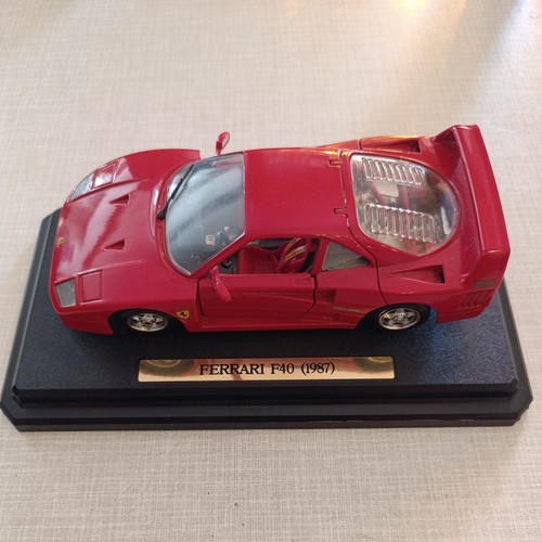 Ferrari f40 1987 modell rot - f40, modell,